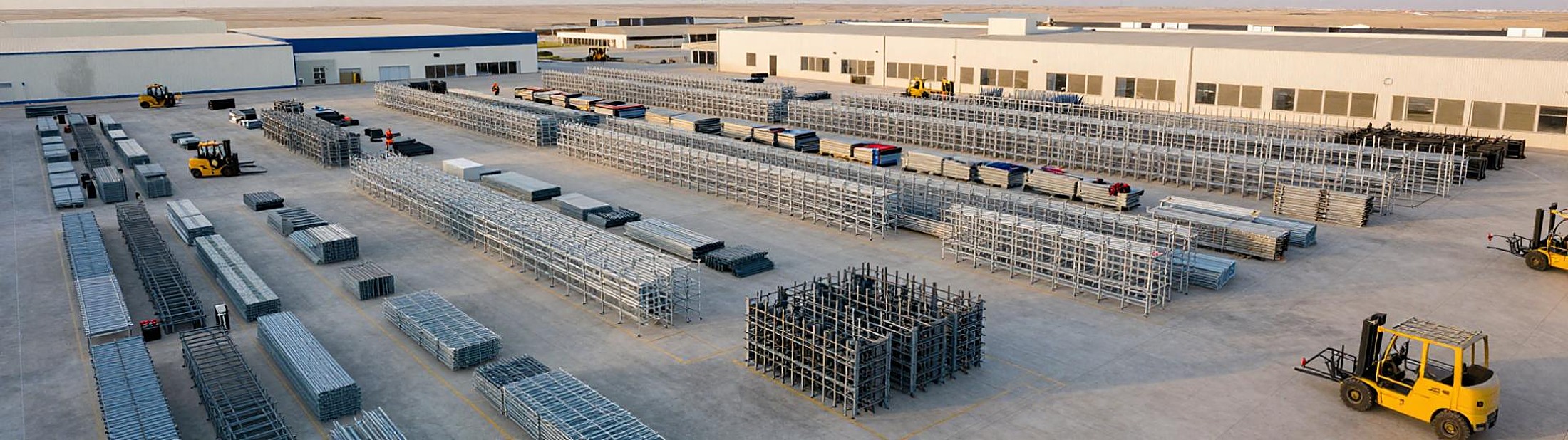 Scaffolding and shoring yard