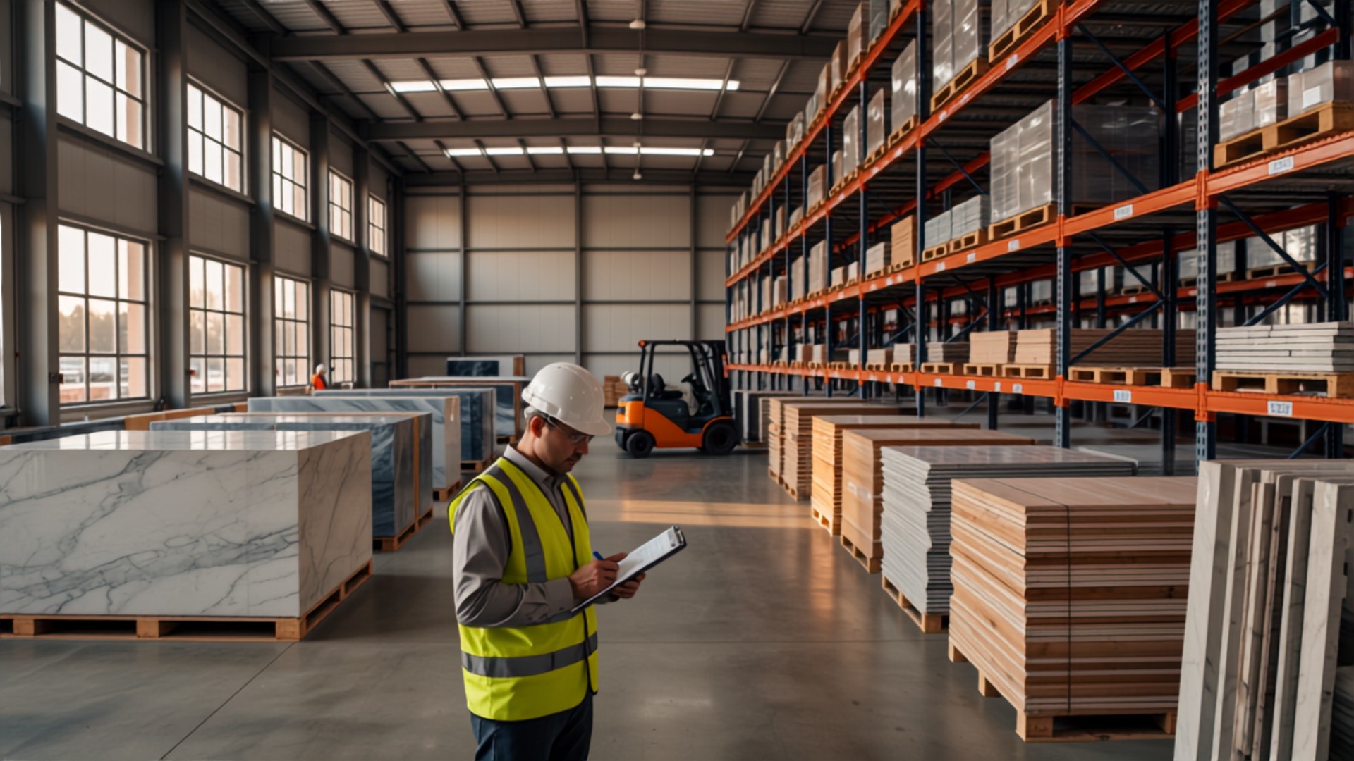 Procurement and materials warehouse
